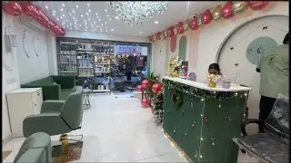 #vlog Mere pas kiska name aya hai🫣??Sabne milkar kri salon decoration🎈🎁🪩Ab hogi party🎉