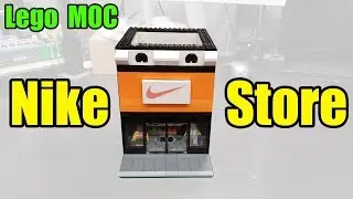 Lego MOC Nike Store - Custom Modular For My Lego City