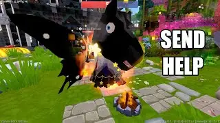 I hosted a Horse head party in Mini World game..