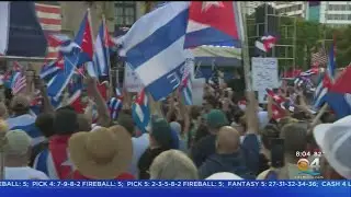 Cuban Americans Rally For Freedom In Cuba