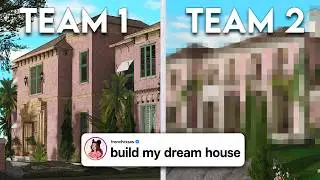 I Hired 2 Pro Teams to Build the Same Bloxburg House (They Didn't Know)