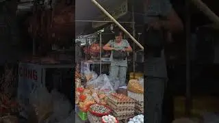 60 Second Virtual Walk with Me in a Vietnamese Market #travel #walk #walking