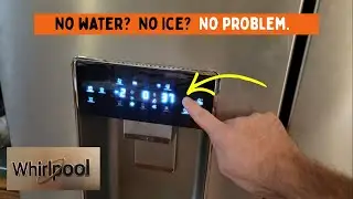 Whirlpool Refrigerator Water and Ice Not Working - How to Fix