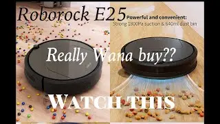 Roborock e25 unboxing and review