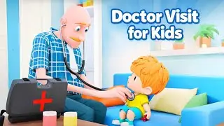 Doctor Visit for Kids 👩&zwj;⚕️ | Baby&rsquo;s Checkup & Types of Doctors | Nursery Rhyme Adventure