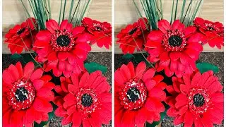 Como hacer gerbera en goma eva