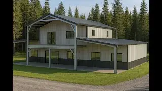 Unbelievable 66' x 30' Barndominium Kit: Ultimate Barn-Style Living!