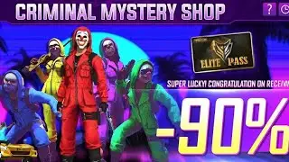 CRIMINAL MYSTERY SHOP || 9 DIAMONDS ONLY ✨💥 100% मिलेगा 😱 #mystery #newupdate #criminal #freefire