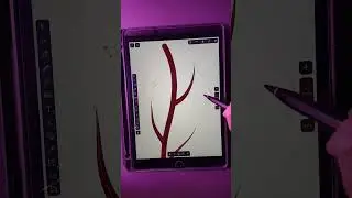 Drawing Lavender Flowers Frame #shorts #youtubeshorts