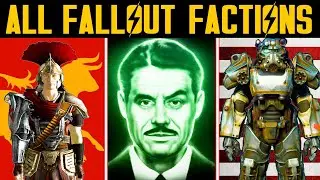 All 13 Factions in Fallout Explained! Games, TV Series on Prime Video, and Comics Lore!