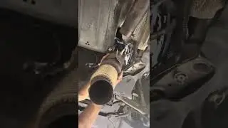 B58 Catsless down pipe install ( Lots of turbo flutter)