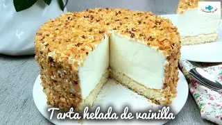 ⭐ TARTA HELADA de VAINILLA ⭐ Te sorprenderás lo sencilla que es de hacer. La preparamos juntos? 😉