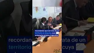 Embajador Argentino de milei Marca l&iacute;neas sobre malvinas #noticias #argentina #milei #gobierno