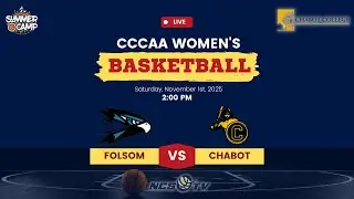 Folsom Lake vs Chabot College Women's Basketball LIVE 11/1/25