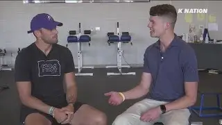 EXCLUSIVE: Ty Zimmerman talks leading Wildcats out of tunnel, DJ Giddens and more