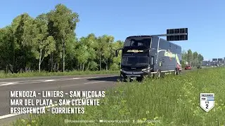 EL VIAJE MAS DIFICIL 😠🚍EURO TRUCK SIMULATOR 2 MAPA CEIBO + ARGENMAP! | NO ES SIMULADO.