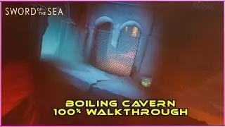 Sword Of The Sea 100% Walkthrough Chapter 7 Boiling Cavern Waterpoint Secret Shell Indie Adventure