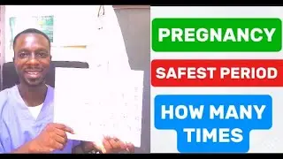 The BEST Time To Have Sex To Get Pregnant Faster//Safe Period//How Many Times Should I Do It?
