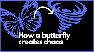The butterfly effect: How small actions creates chaos.