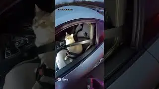 2. &ldquo;Police Stops a Cat Driving a Car&mdash; You Won&rsquo;t Believe What Happens Next! 😹🚨&rdquo;#cat #funny #shorts