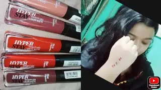 Blue heaven hyper stay Matte lipstick review..