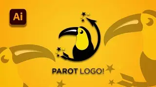 Adobe Illustrator Tutorial: Toucan Logo Design With Lets Design Together