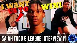 ISAIAH🇺🇸TODD GLEAGUE INTERVIEW PAR1: 'I WANT US TO WIN!'