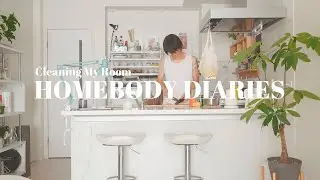 HOMEBODY DIARIES | 部屋の掃除をして心を整える日 | シンプルな暮らし | CLEANING MY ROOM