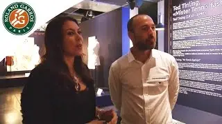Game set and fashion exhibition with Marion Bartoli - 2015 French Open