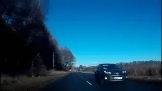 Winter Road Trip Drive With Bagpipes Music On History Visit To Kirriemuir Angus Scotland