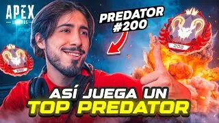 ASI JUEGA EL TOP 200 PREDATOR DE APEXLEGENDS!
