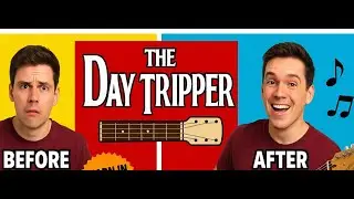 Day Tripper Guitar Lesson - Learn The Beatles' Most Famous Riff in 59 Seconds! 🎸