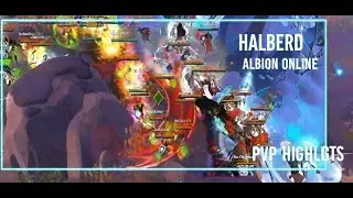Albion Online Castle | Halberd vod || Karmic Vs Scavengers || Brawl Comp