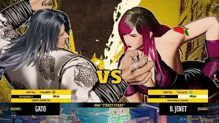 Fatal Fury: City Of The Wolves Gato Vs. B-Jenet #cotw #kofstudio #ffcotw #snk #gato #bjenet