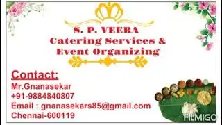 S. P. Veera Catering Services & Event Organizing