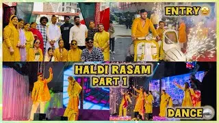 Shoheb Bhai Ki Haldi💛 | Scooter Pe Entry🤩 | Part 1 | Tofiya Vlogs