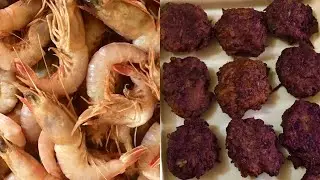 Prawn Vada | Village Style Prawn Vada Recipe | Prawn Recipes | ചെമ്മീൻ വട