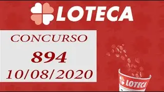 Resultado da Loteca &ndash; Loteca 894 &ndash; 10/08/2020
