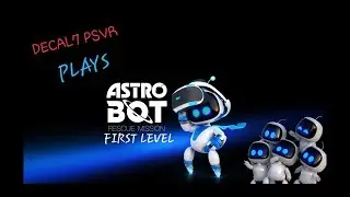Astro Bot Rescue Mission: First Level