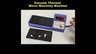 How to Use Diamond Setting Jewelry Goldsmith Tools Thermal Vacuum Micro Wax Setting Machine Set