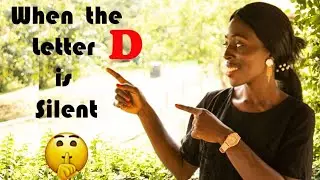 Words And Rules For The Silent D | Common English Words | English Pronunciation