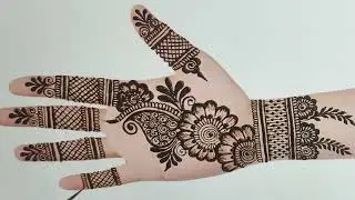 Stylish & Simple Henna Creations 🌿  Simple & Beautiful Mehendi |  Mehndi Art #mehndi #henna #mehandi