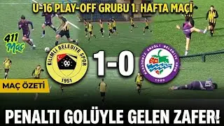 PENALTI İLE GELEN ZAFER! | Kilimli Bld 1-0 Ereğli Bld | U-16 Play-off Maç Özeti