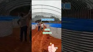 In Stock Fast delivery Plastic Film Green House Agricultural Greenhouses