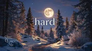 Hard Times ❄️🌲Gentle Acoustic Relaxation Music & Peaceful Guitar Instrumental