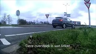 Hoe beroerd is het pad naar de bushalte bij Hoogmade