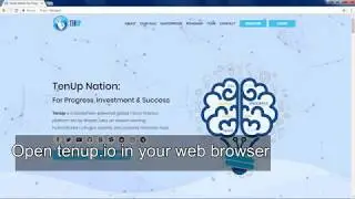 TENUP wallet download and Receiving address