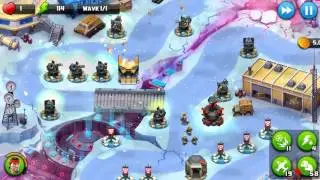 Alien Creeps TD - Level 27-Frozen Fissure - Spec Ops