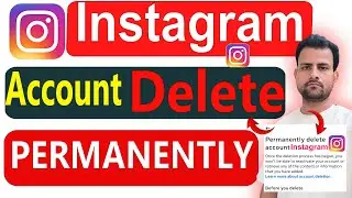 How To Delete Instagram Account Permanently | Instagram Account Delete Kaise Kare Permanently 2025