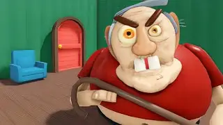 ESCAPE EVIL GRANDPA OBBY! Roblox Gameplay Walkthrough